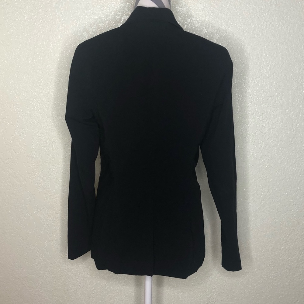 Mossimo Black Blazer Size M Slit In Back - Picture 2 of 4